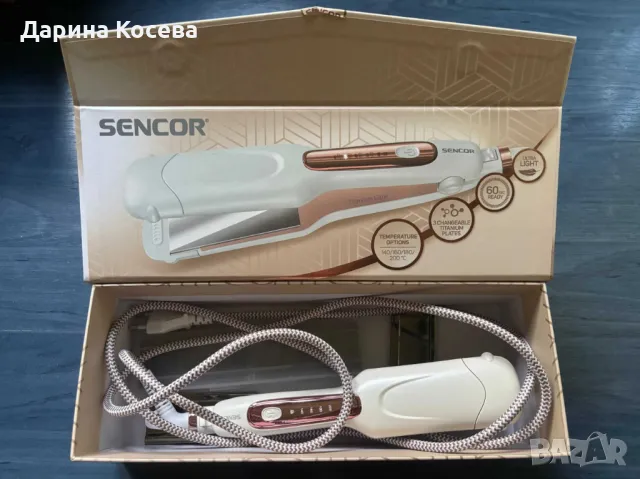 Преса за коса Sencor SHI 6300GD, снимка 2 - Преси за коса - 50236472