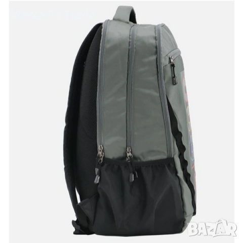 Спортна раница Mercado Trade, Регулируеми презрамки, Сив-Черен, снимка 2 - Раници - 54149656