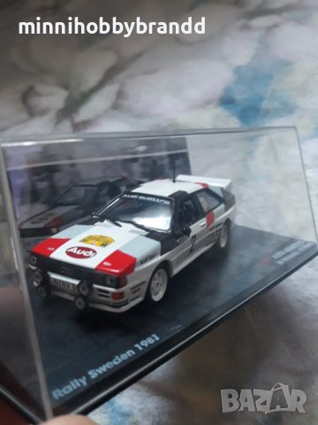 AUDI  FORD  TOYOTA  1.43   Rally models. Ixo/Altaya., снимка 13 - Колекции - 45806600