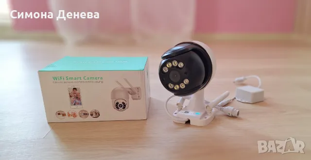 Wi-Fi Smart 8MP (HD) Камера, снимка 1 - IP камери - 47394234