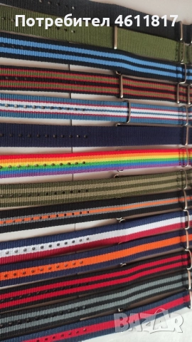 Каишки НАТО 18мм, снимка 11 - Каишки за часовници - 52188412