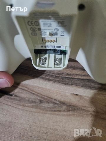 Оригинален безжичен бял джойстик за Xbox 360 – Много запазен, всичко, снимка 6 - Xbox конзоли - 52698873