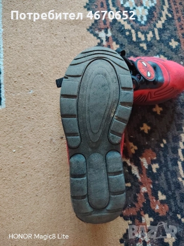 Детски обувки Спайдър-Мен, снимка 2 - Детски маратонки - 53800616