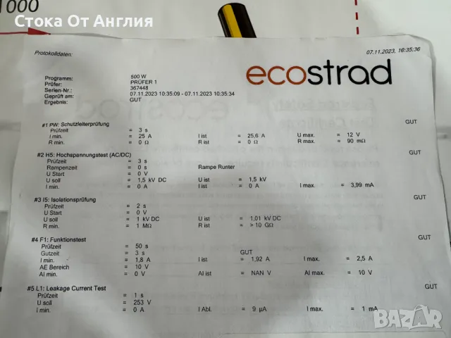 Радиатор - Еcostrad 500 W, снимка 5 - Отоплителни печки - 48700485