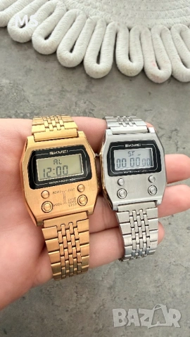 Цена за 5бр! Метални дигитални Skmei, снимка 5 - Мъжки - 53693373