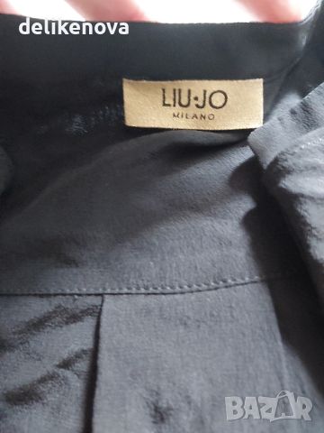 liu.jo Milano.  Size L 100% Коприна , снимка 6 - Ризи - 46189619