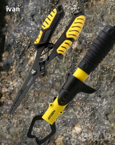 Комплект риболовни клещи от неръждаема стомана , снимка 2 - Такъми - 53684844