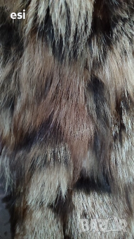 Елек с естествен косъм , снимка 2 - Елеци - 54022666