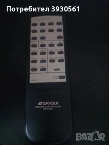 cd player sansui cd 200 с дистанционно, снимка 2 - Декове - 53887997