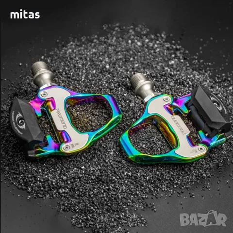 Самозаключващи педали за шосеен велосипед PROMEND Y, SPD-SL + Парчета, снимка 6 - Части за велосипеди - 50073295