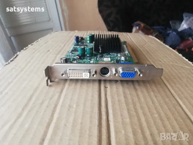 Видео карта ATi Radeon Asus X600 RV370XT 256MB DDR 128bit PCI-E , снимка 2 - Видеокарти - 48092994