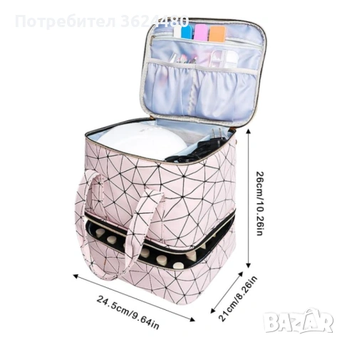 Oрганайзер за лакове и инструменти – 30 гнезда 4651, снимка 2 - Други стоки за дома - 53235624