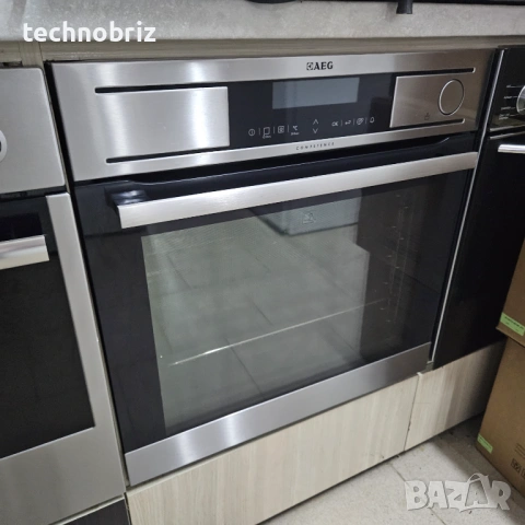 Немска фурна за вграждане с пара AEG Competence - ГАРАНЦИЯ, снимка 2 - Печки, фурни - 53784801