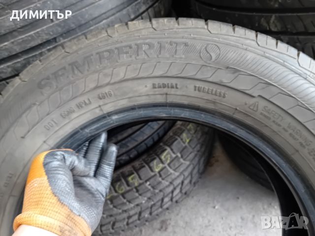 2бр.летни гуми Semperit 195 75 16С dot4616 цената е за брой!, снимка 6 - Гуми и джанти - 46144214