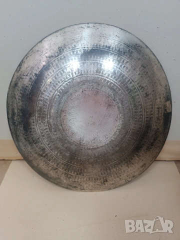 Посребрена авторска чиния WMF , снимка 3 - Антикварни и старинни предмети - 54025218