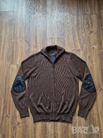 Страхотна мъжка жилетка G STAR RAW, 100% високо качествена вълна , размер L