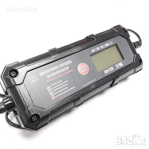 Електронно зарядно за акумулатор за кола / автомобил 6V и 12V, снимка 4 - Аксесоари и консумативи - 53915063