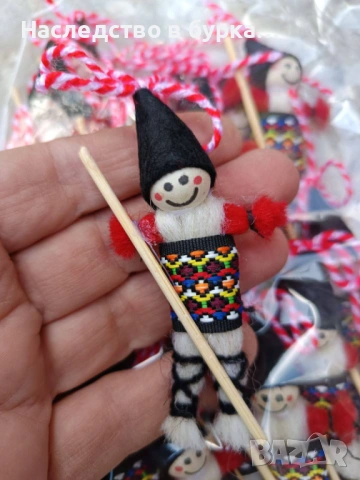 Ръчно изработени мартеници - Коминочистач и Овчарче, снимка 4 - Други - 53164231