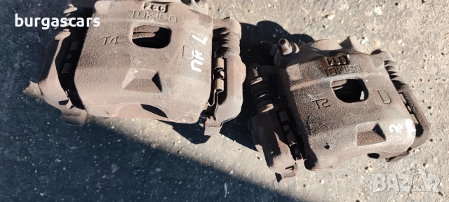 Спирачен апарат преден  ляв десен Daihatsu Sirion II 2007г, снимка 2 - Части - 53539021