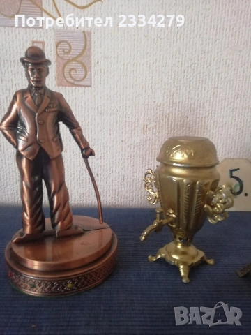 Стари статуетки, изработки от бронз и месинг, различни държави, различни години. , снимка 10 - Статуетки - 53435312