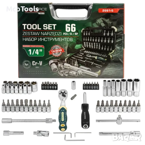 Гедоре 66 части 1/4“ RockForce, снимка 2 - Гедорета - 52339131