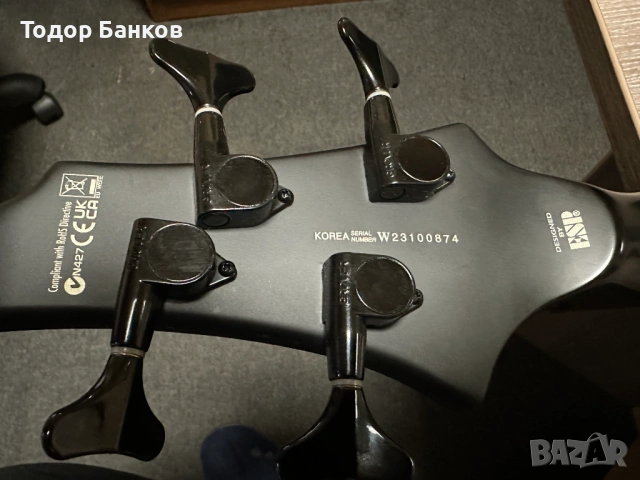 Продавам бас "LTD Black Metal Edition", снимка 13 - Китари - 53541320