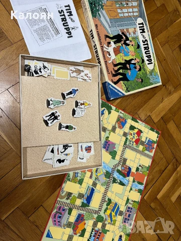 Настолна игра немска Тин Тин, снимка 8 - Образователни игри - 50569831