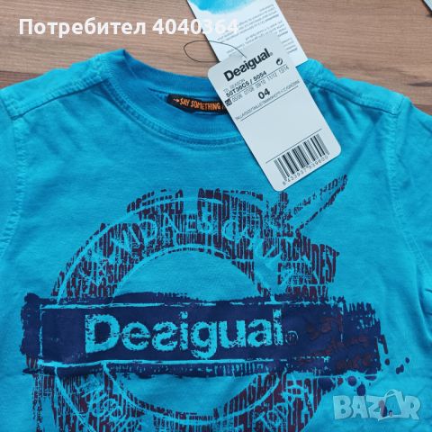Desigual 104см нова тениска, снимка 6 - Детски тениски и потници - 45114477
