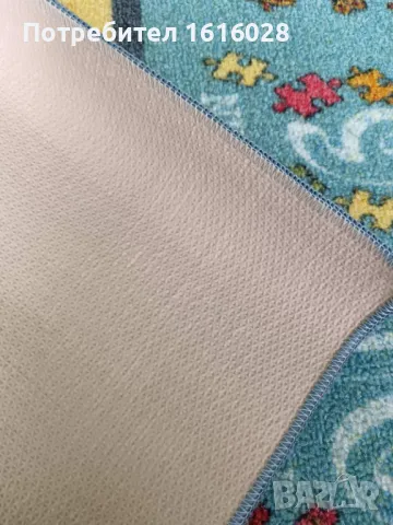 Детски образователен килим с цифри,букви,картинки и фигури на Paco Home., снимка 11 - Други - 49721170