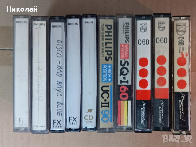 Аудио Касети PHILLIPS , снимка 2 - Аудио касети - 52107079
