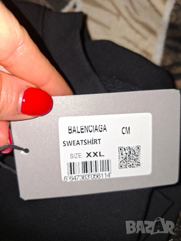 Мъжка блуза Balenciaga , снимка 3 - Тениски - 53192926