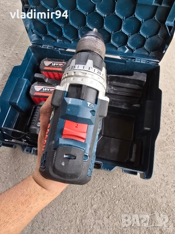 Bosch GSB 18V-85C, снимка 4 - Винтоверти - 53761399
