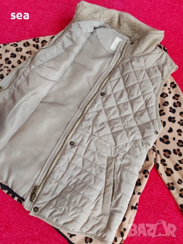 Детски елек ZARA и поларено горнище H&M 146-152 р., снимка 4 - Детски якета и елеци - 52405293