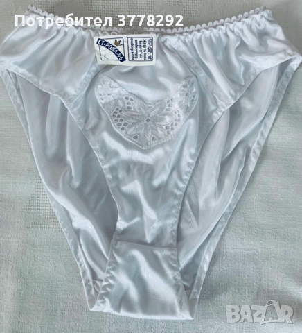 Нови,с етикет Бюстие/сутиен с банел,р-р 85 дантела,еластичен и Бикини Felina,бродерия, р-р 36,S, снимка 5 - Бельо - 51997910