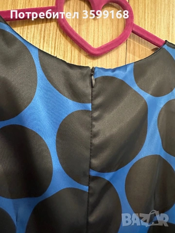 Дамска рокля от сатен, снимка 7 - Рокли - 54275368