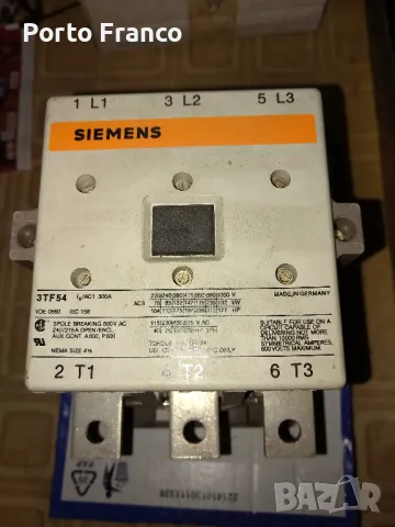 Нов контактор SIEMENS 3TF 54 -300A, снимка 1 - Резервни части за машини - 48431958