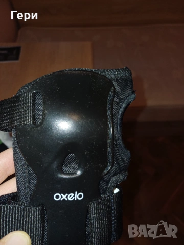 Комплект детски протектори за ролери Oxelo от Декатлон размер S, снимка 5 - Детски велосипеди, триколки и коли - 53745293