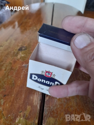 Кутия от цигари DonanD, снимка 6 - Колекции - 52940631