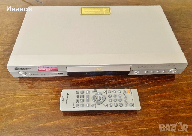 РАЗПРОДАЖБА - 30€. PIONEER DV-373-S DVD PLAYER  - Перфектно + Подарък, снимка 4 - Плейъри, домашно кино, прожектори - 51693820