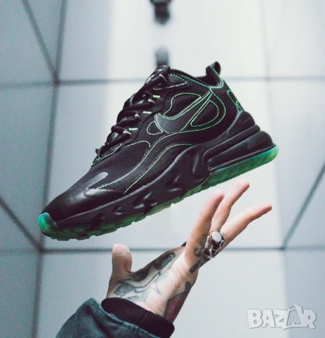  Nike Air Max 270 React SP ‘Electric Green’ номер 45 оригинални маратонки 
