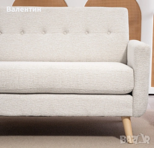 Двуместен диван HOMCOM, снимка 8 - Дивани и мека мебел - 53286166