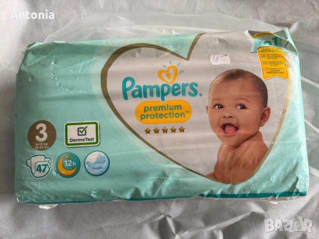 Pampers Premium Protection номер 3