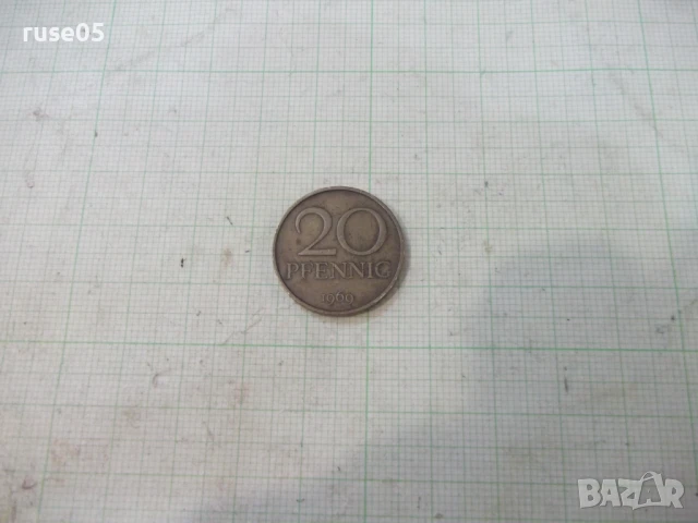 Монета "20 PFENNIG - 1969 г.", снимка 3 - Нумизматика и бонистика - 51021035