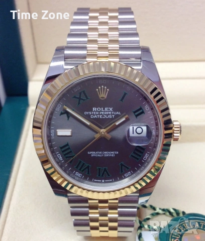 Rolex Datejust 41mm Two Tone Yellow Gold Wimbledon Dial Automatic Различни Варианти