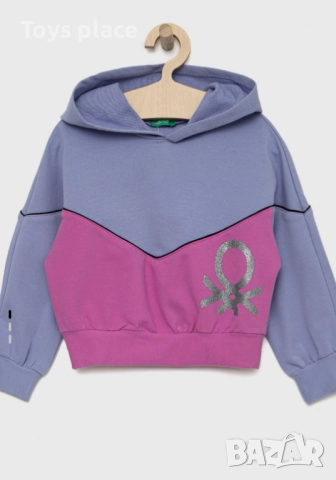 11-12г къс суичър худи Benetton 