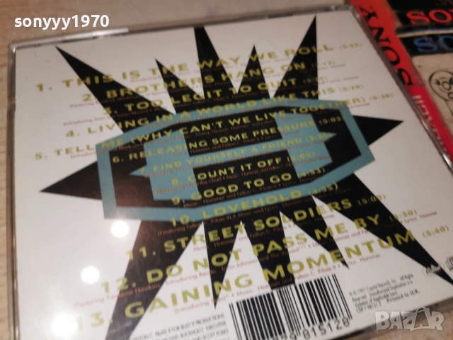 MC HAMMER-ORIGINAL CD 0303262023, снимка 6 - CD дискове - 53698145