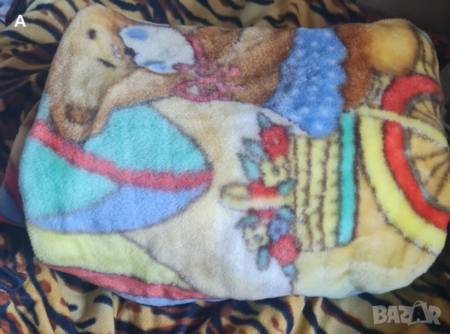 Поларено дебело детско одеало , снимка 5 - Олекотени завивки и одеяла - 53564191