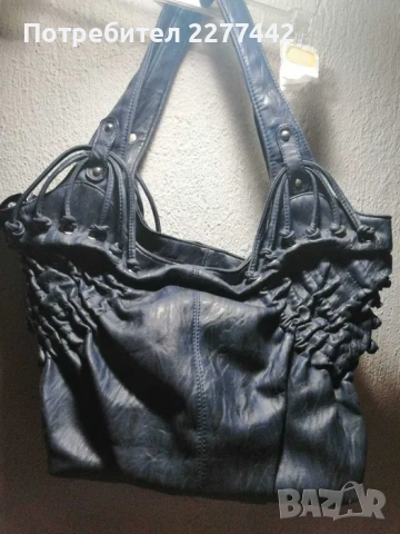 Синя чанта, снимка 3 - Чанти - 53627472