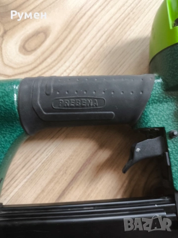 Универсален пневматичен такер за пирон игли PREBENA от 16 до 50 мм., снимка 9 - Такери - 53293901