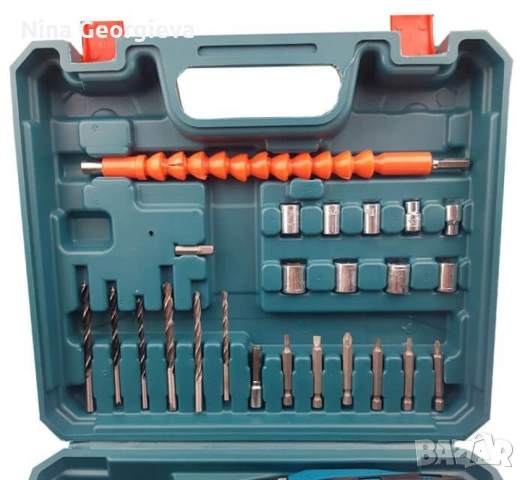 Акумулаторен Винтоверт с две батерии - Комплект, снимка 2 - Винтоверти - 54260430